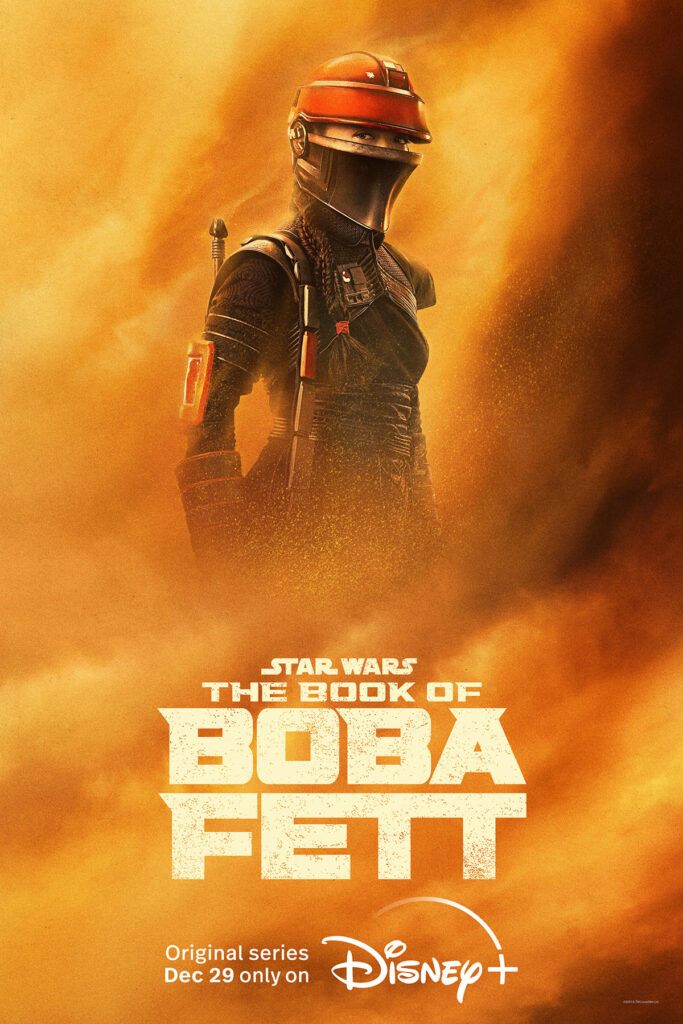 The Book of Boba Fett, character poster, Fennec Shand, Star Wars