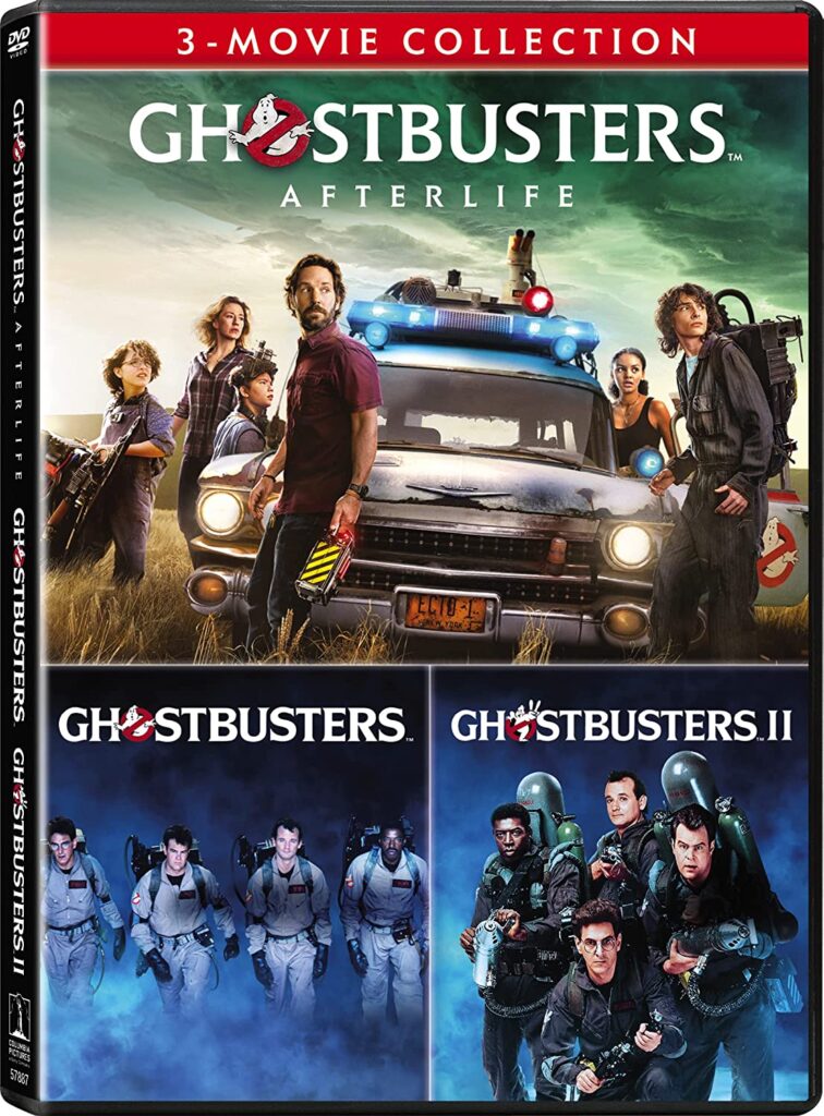 Ghostbusters triple feature DVD