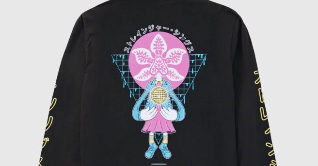 Artist Chogrin's design Elegorgon combines Eleven with a monstrous demogorgon. Available as a statue, on a clothing line (socks, shirt, etc.)
