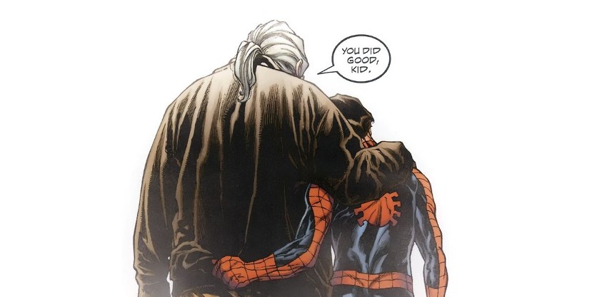 Ultimate Spider-Man Death of Spider-Man Uncle Ben Peter Parker Mark Bagley