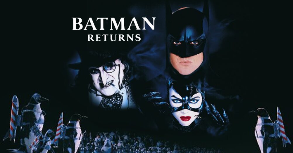 Batman Returns, Tim Burton, Michael Keaton, Danny DeVito, Michelle Pffeifer, Danny Elfman, Christmas movie, Christmas
