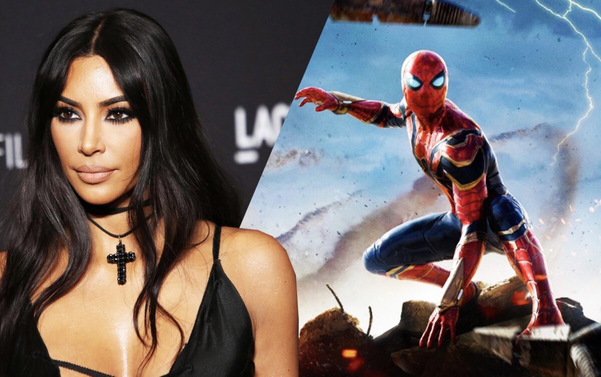 kim kardashian, fans, spoiling, spider-man: no way home, instagram