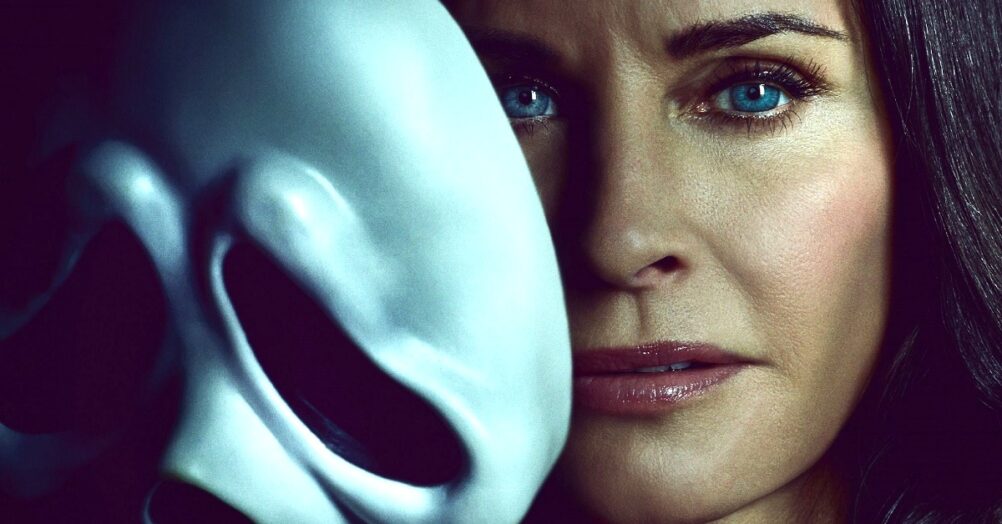 New Scream movie posters focus on the legacy cast members, franchise stars Neve Campbell, Courteney Cox, and David Arquette.