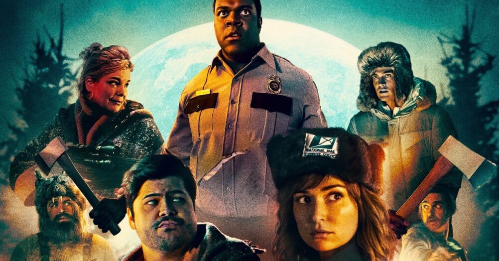Director Josh Ruben's horror comedy Werewolves Within, starring Sam Richardson and Milana Vayntrub, is now on DVD and Blu-ray!