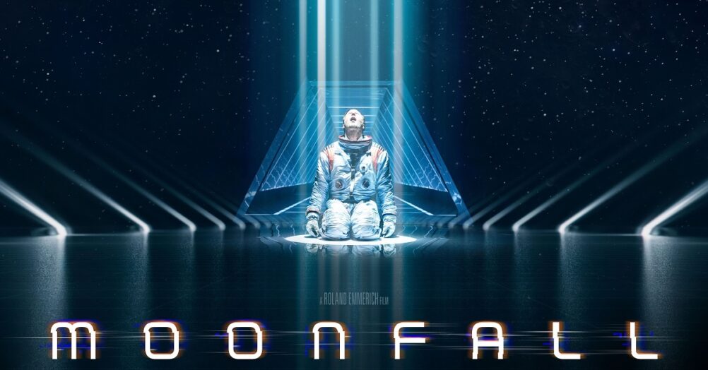 A new poster has been released to promote IMAX screenings of Roland Emmerich's new disaster epic, Moonfall. Starring Patrick Wilson.