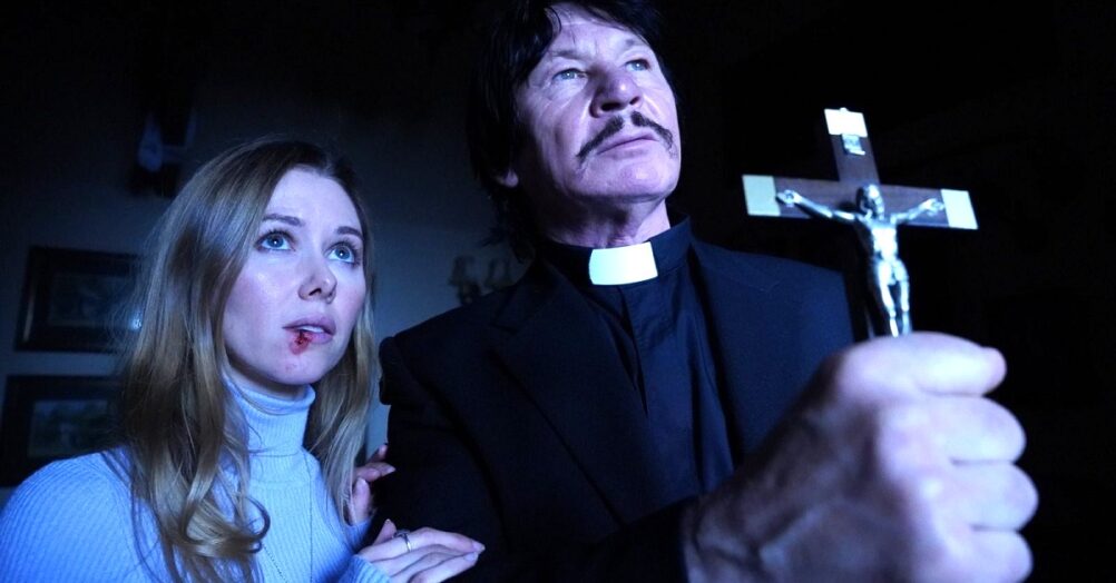 Charles Bronson look-alike Robert Bronzi stars in the horror film Exorcist Vengeance, which has a February release date. Trailer is online!