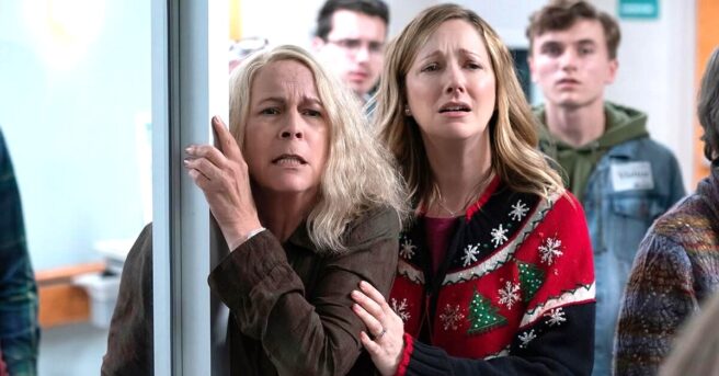 Images from the set of Halloween Ends show Jamie Lee Curtis back in the role of franchise heroine Laurie Strode, possibly for the last time