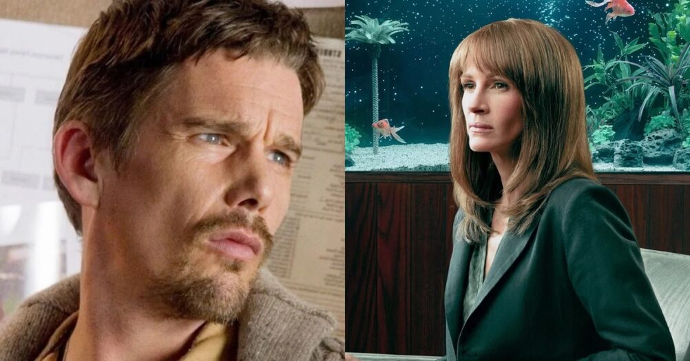 Ethan Hawke is joining Julia Roberts and Mahershala Ali in the cast of the Netflix thriller Leave the World Behind. Directed by Sam Esmail