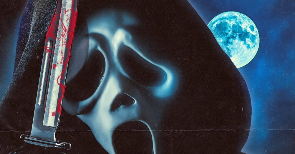 Creepy Duck Design has released another retro-style poster for the new Scream movie, making it look like the 2022 film came out in the 1980s.