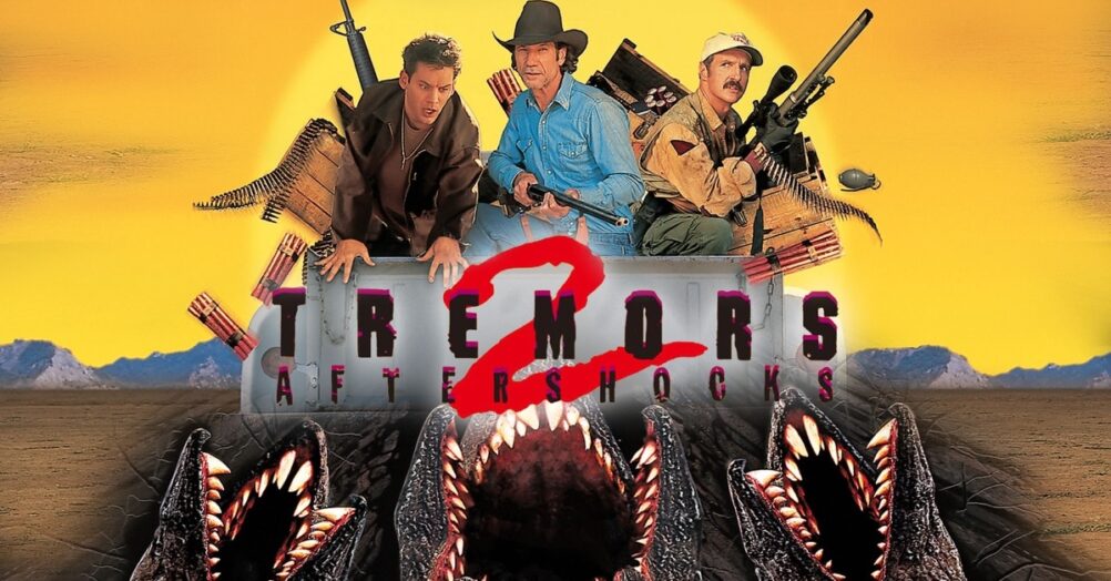 Arrow Video is bringing the 1996 sequel Tremors II: Aftershocks, starring Fred Ward and Michael Gross, to 4K in November