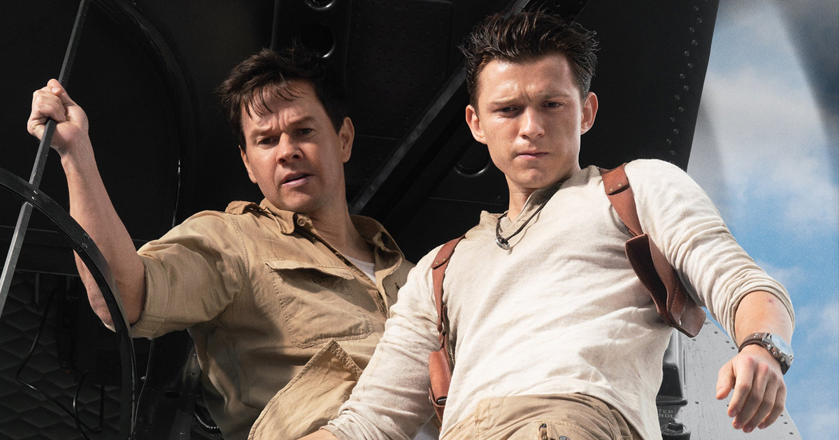 Tom Holland hangs on for dear life in new Uncharted clip