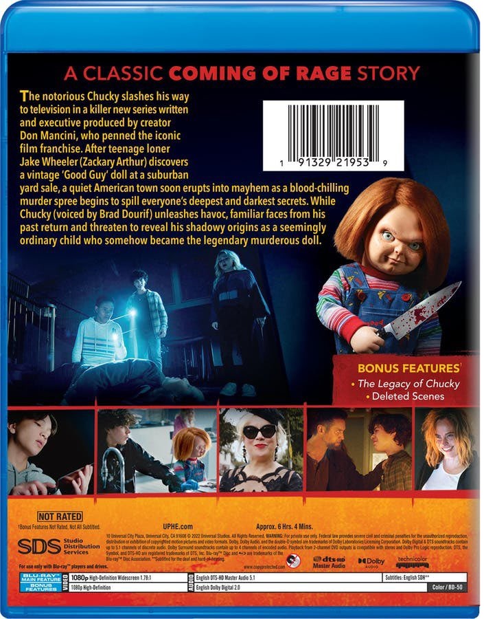 Chucky season 1 Blu-ray