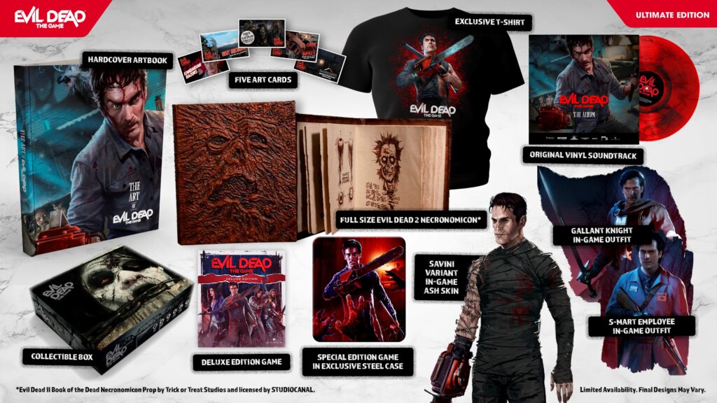 Evil Dead: The Game collector's editions are now up for pre-orders
