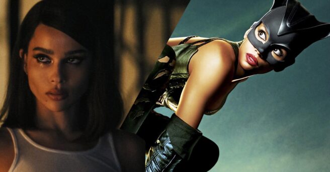 Halle berry, zoe kravitz, catwoman, the batman