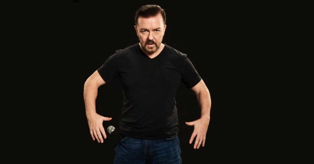 ricky Gervais, comedy special, canceled