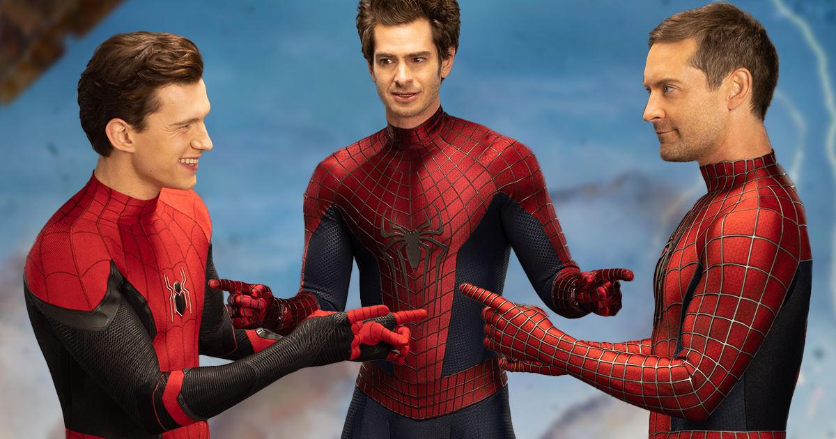 Tobey Maguire and Andrew Garfield on the making of 'SPIDER-MAN NO WAY HOME