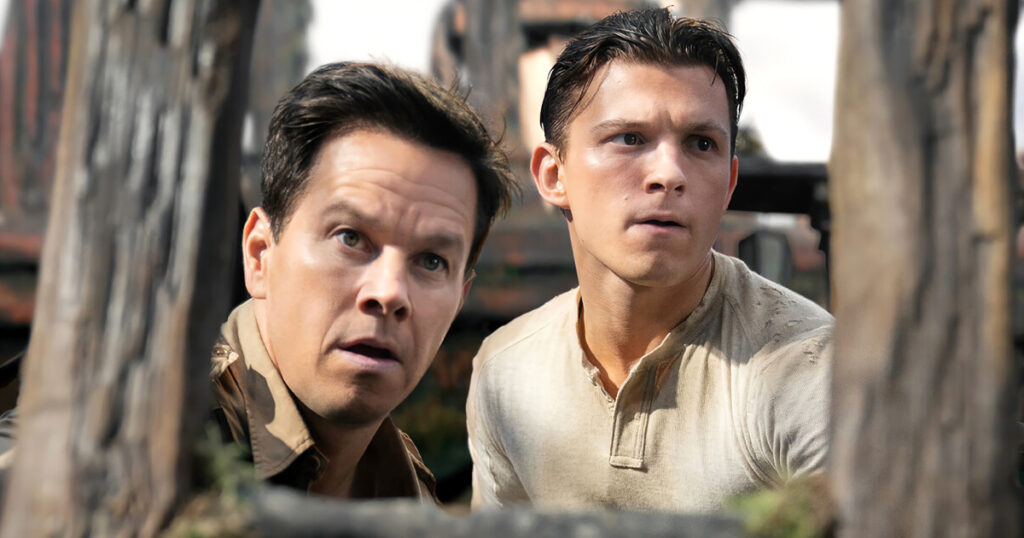 Uncharted, Tom Holland, Mark Wahlberg