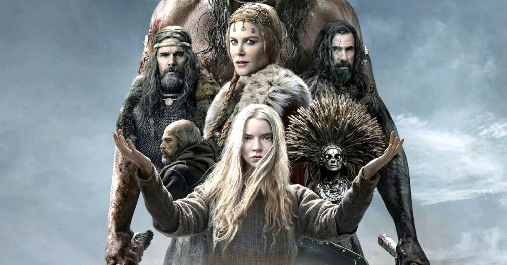 A new poster has been unveiled for The Northman, a Viking revenge film from Robert Eggers, the director of The Witch and The Lighthouse.