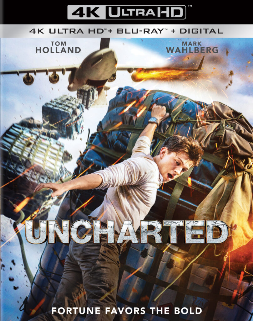 Uncharted home release, Uncharted 4K Ultra HD, Blu-ray