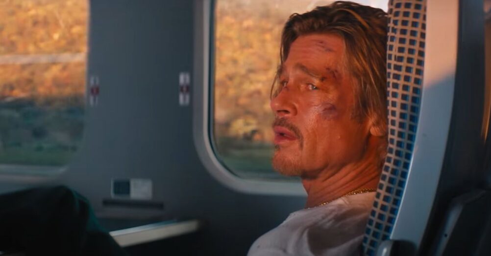 Brad Pitt, Bullet Train, trailer, coming soon, official trailer, movie trailer