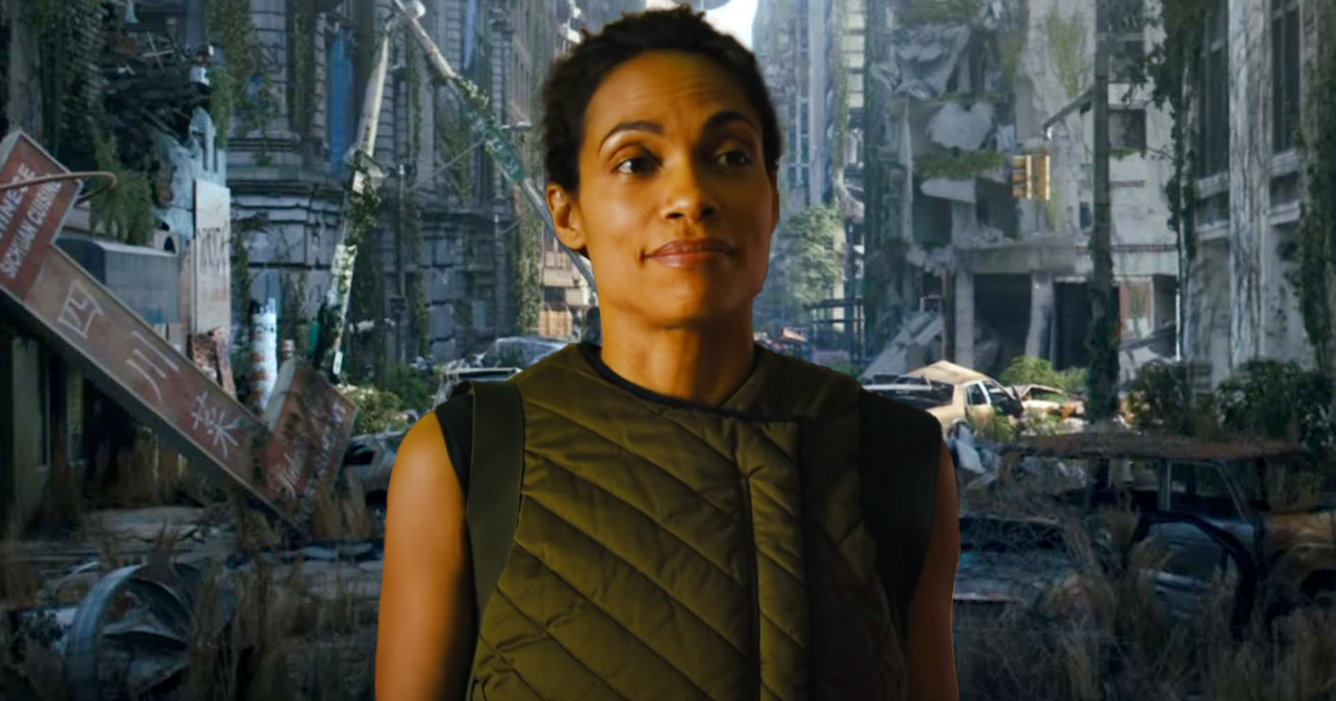 DMZ trailer, HBO Max, Rosario Dawson