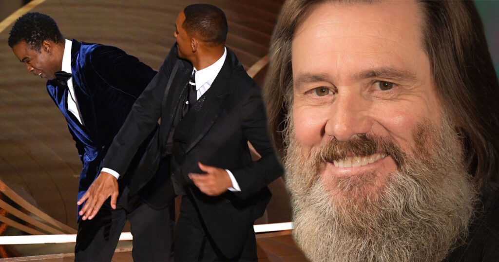 Will Smith, Chris Rock, Oscars, the slap, Jim Carrey