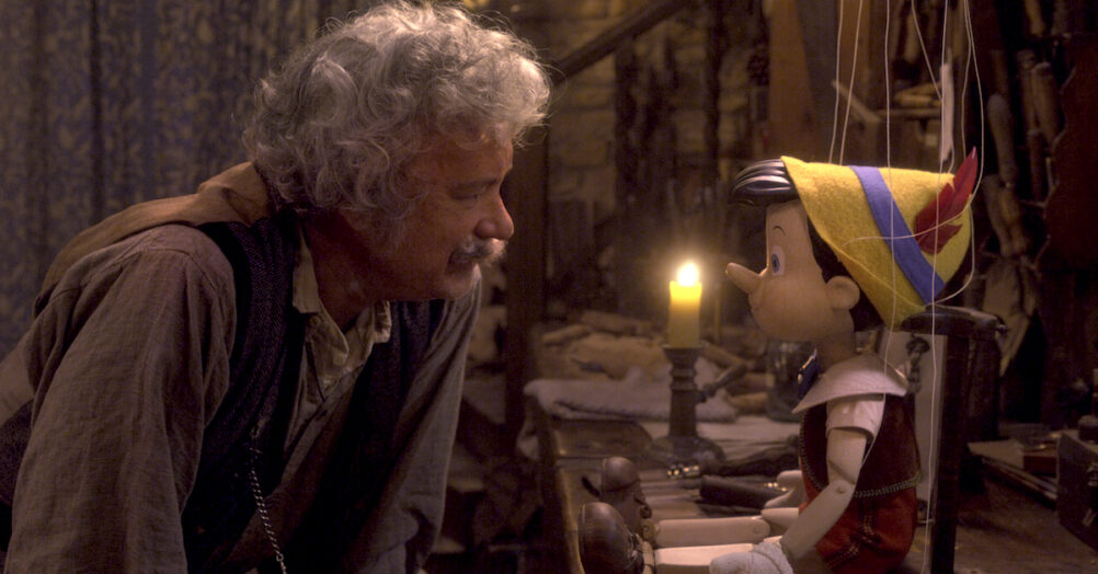Pinocchio, first look image, Tom Hanks