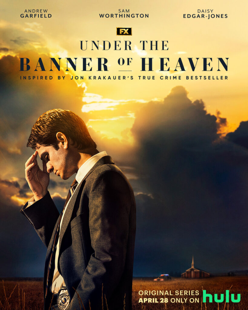 Under the Banner of Heaven, Andrew Garfield, poster