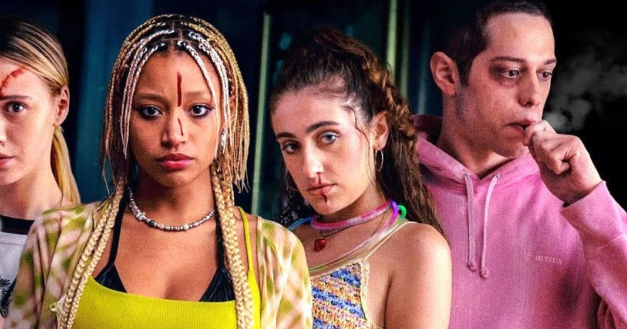 A24 has released a trailer for their slasher comedy Bodies Bodies Bodies, coming to theatres in August. Amandla Stenberg, Pete Davidson star