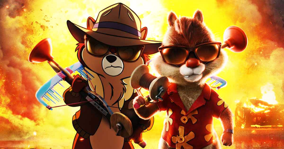 chip n' dale rescue rangers, trailer, movie trailer, official trailer, disney+, disney plus