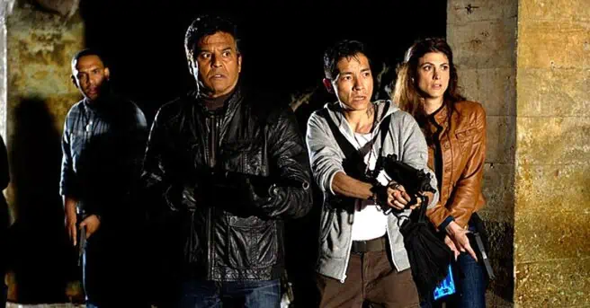 In the latest episode of the Cryptid Campfire video podcast, the hosts are discussing the 2013 film Chupacabra vs. the Alamo