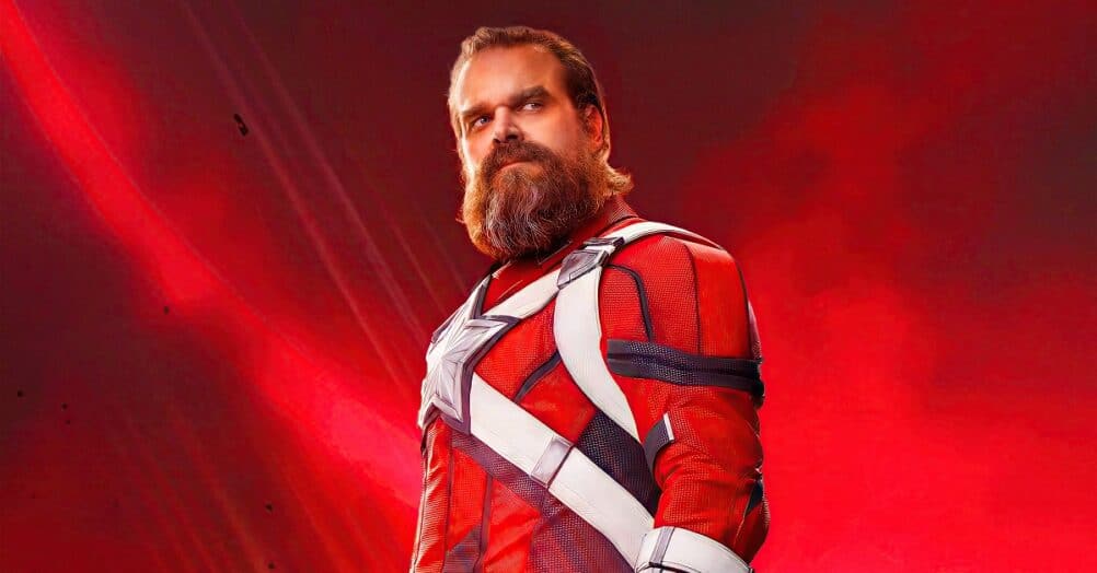 David Harbour is Santa Claus in Tommy Wirkola's action thriller Violent Night. Trailer shown at CinemaCon was packed with action