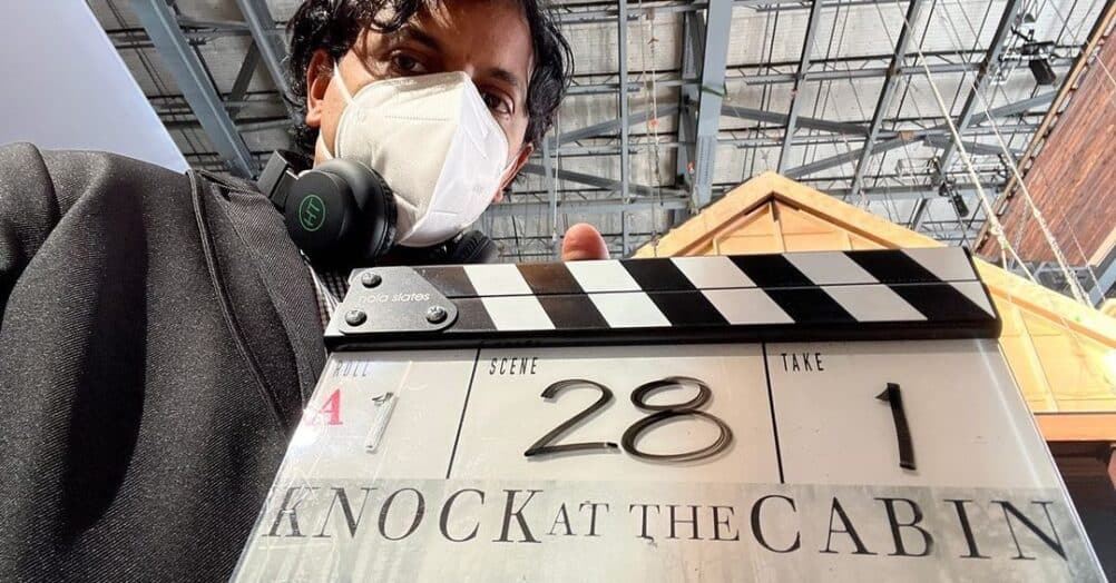 Writer/director M. Night Shyamalan has confirmed that his new thriller Knock at the Cabin is now filming. Dave Bautista stars.