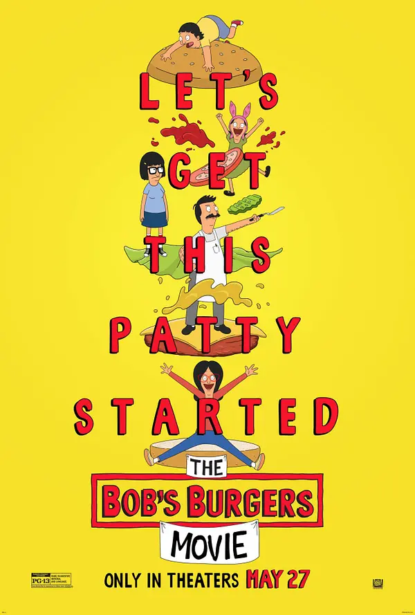 Bobs Burgers Movie trailer poster