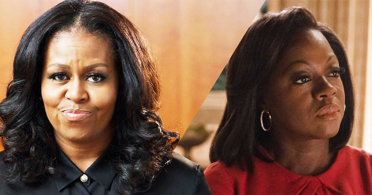 Michelle obama, viola davis, the first lady