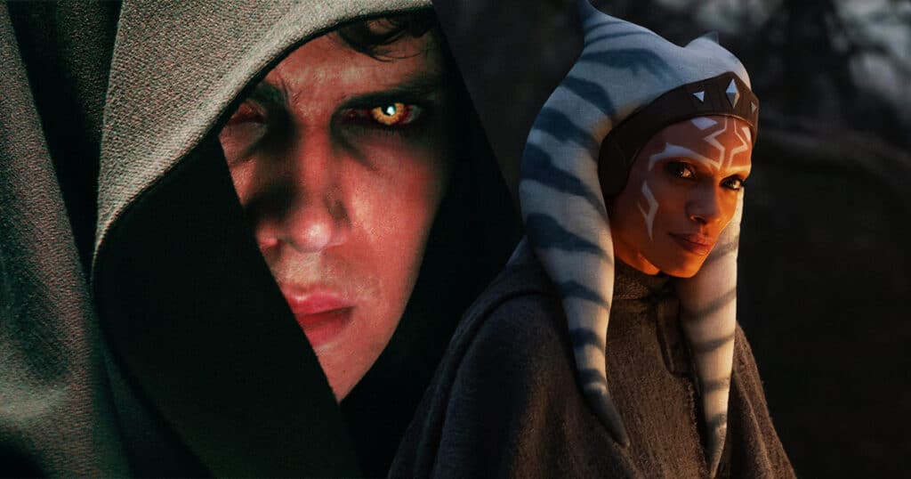 Hayden Christensen, Rosario Dawson, Ahsoka, Star wars, disney+