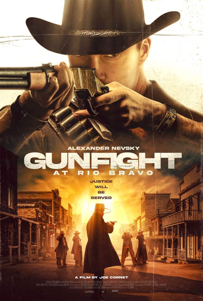 Gunfight at Rio Bravo, poster