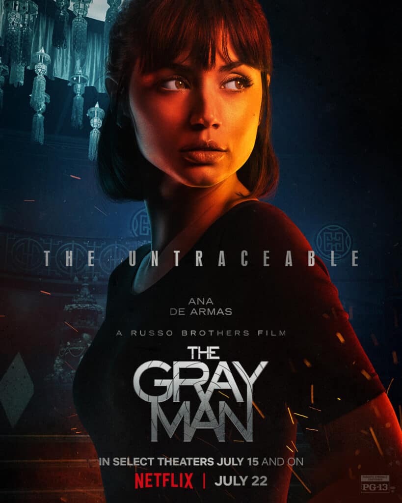 The Gray Man, Ana de Armas, Netflix