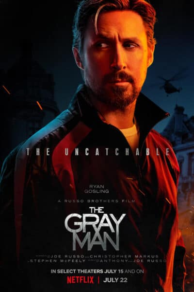 the gray man poster Ryan gosling