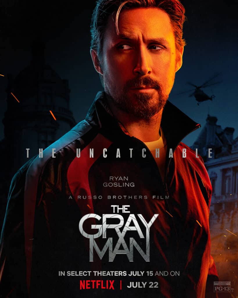 The Gray Man, Ryan Gosling, Netflix