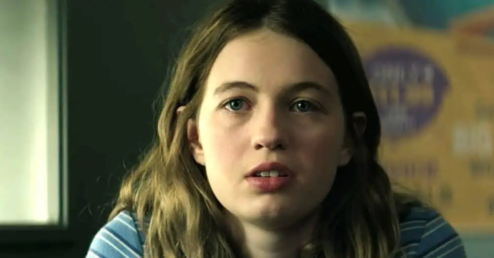 Olivia Scott Welch and Mena Massoud star in The Ranger director Jenn Wexler's new horror film The Sacrifice Game, a Shudder original
