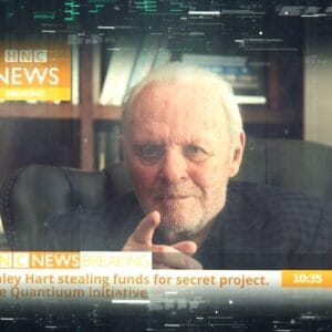 A trailer has been released for the hi-tech thriller Zero Contact, starring Anthony Hopkins and coming to theatres and VOD this month.