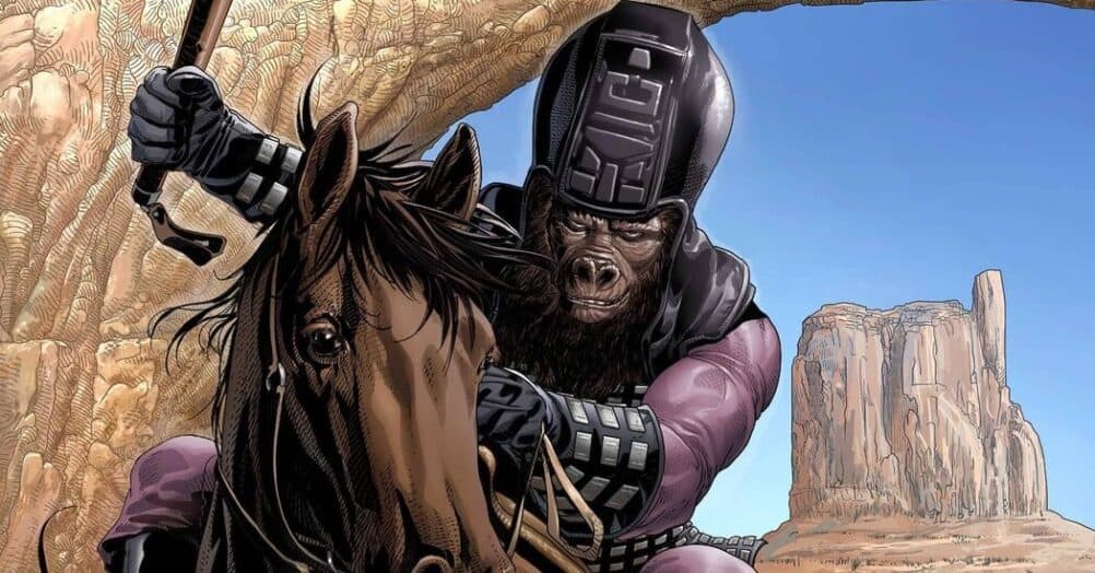 The Planet of the Apes comic book, coming from Marvel in April, will launch the company's new 20th Century Studios imprint