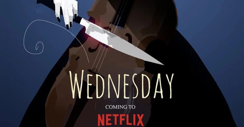 Netflix has released a short teaser for their Addams Family series Wednesday to let us know the first look at the show is coming next week