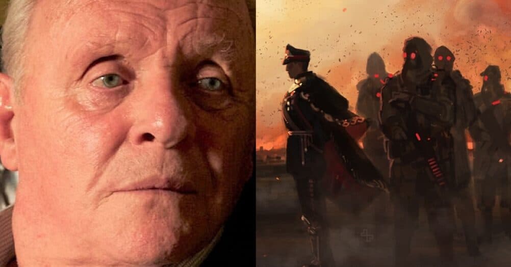 Anthony Hopkins will be voicing a battle robot in Zack Snyder's sci-fi fantasy epic Rebel Moon, coming to the Netflix streaming service.