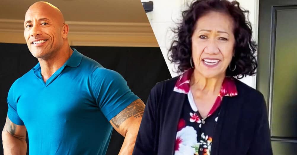 Dwayne Johnson, mom, new home