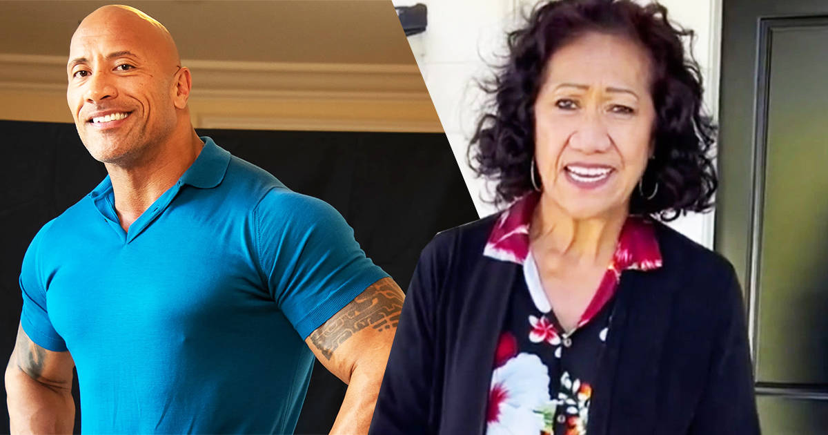 Dwayne Johnson, mom, new home