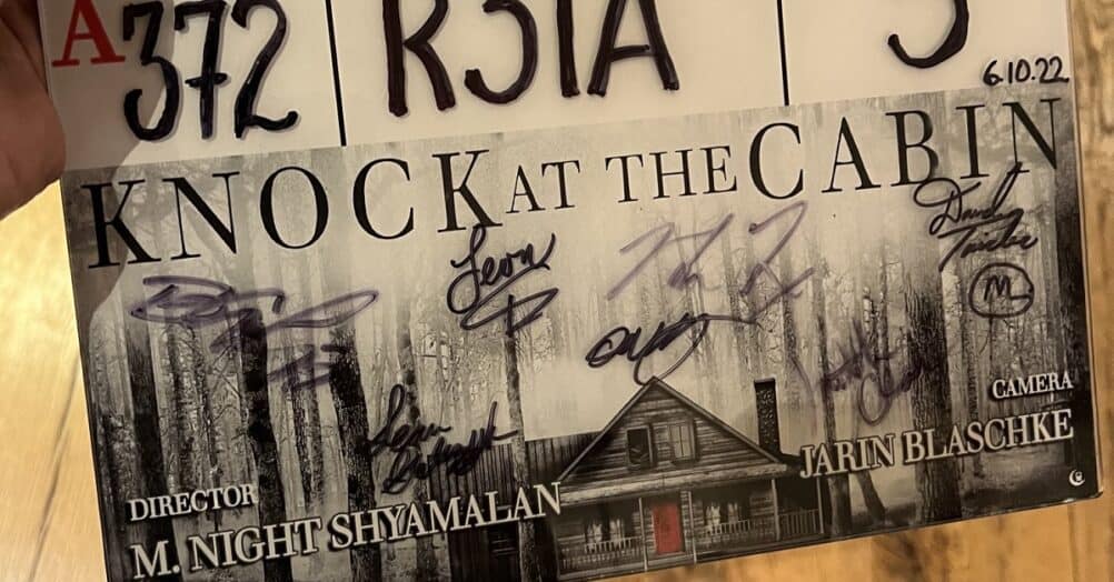 Knock at the Cabin, the latest thriller from writer/director M. Night Shyamalan, has wrapped production. Coming to theatres in 2023
