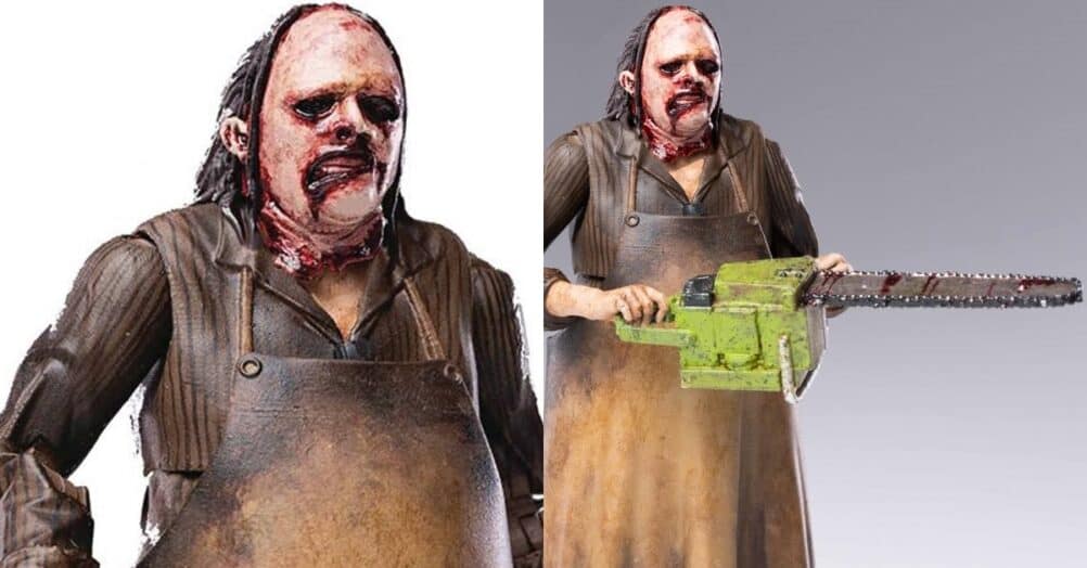 Hiya Toys is releasing an action figure based on the version of Leatherface seen in the recent Netflix release Texas Chainsaw Massacre.