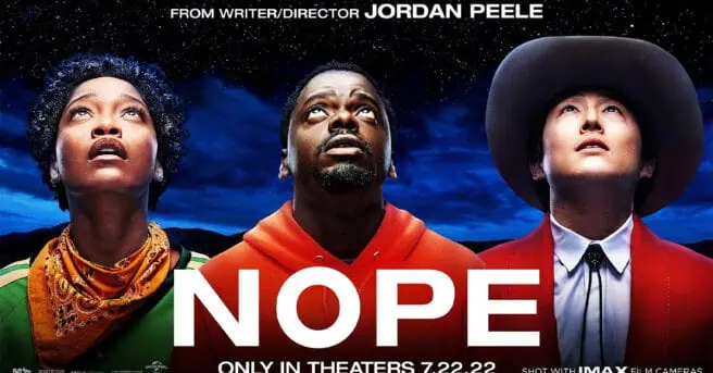 Nope, the new horror epic from Get Out and Us director Jordan Peele, is coming to VOD this Friday after earning over $100 million in theatres